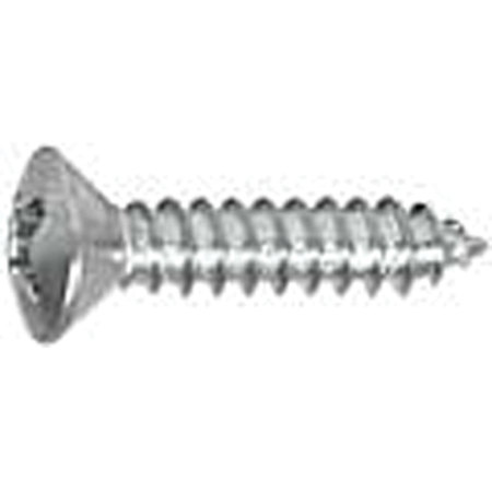 HANDI-MAN MARINE Sheet Metal Screw, #8 x 1 in, Stainless Steel Oval Head Phillips Drive 761162